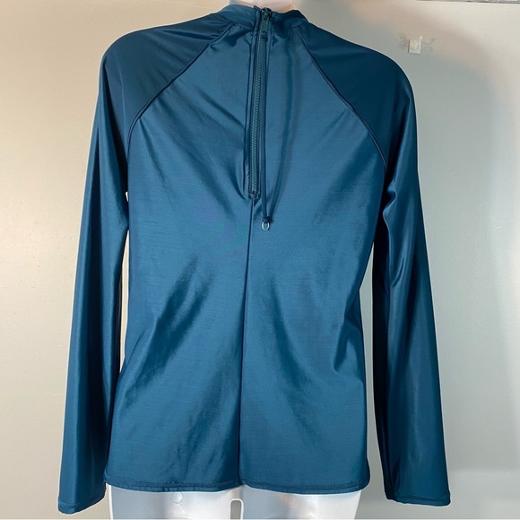 All In Motion Womens 1 Pc Swim Shirt Blue Size Large - Picture 3 of 9